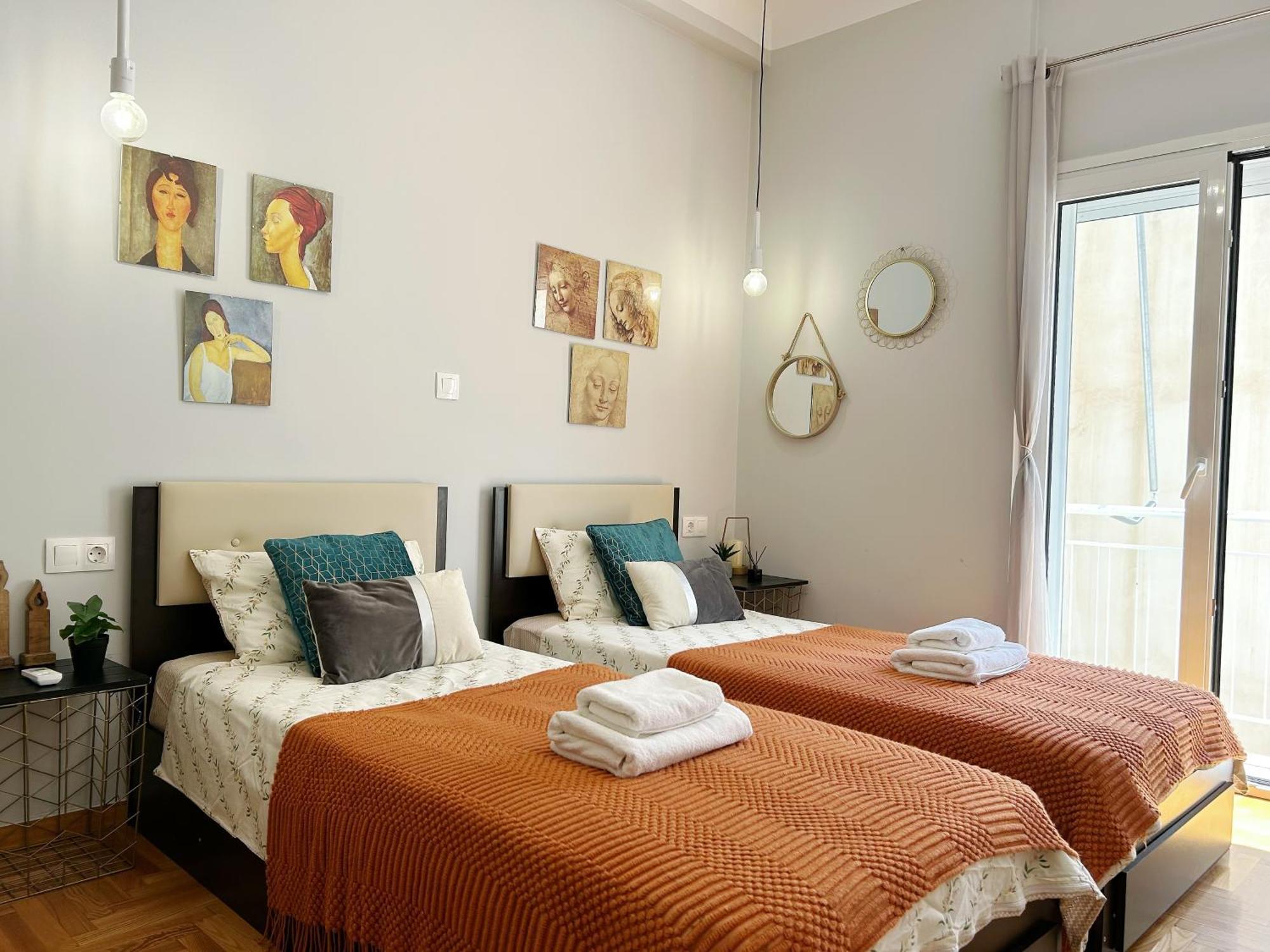 Near Acropolis New 2 Bedrooms Apt In Koukaki Athen Eksteriør bilde
